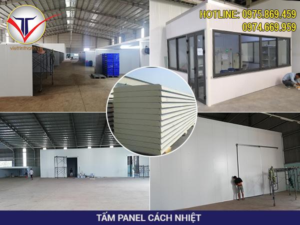 thi công panel cách nhiệt trọn gói